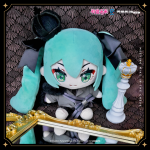 Vocaloid Hatsune Miku Officially Authorized Chess Series Kawaii Sitting Plush Toy